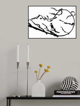 Stay at home Poster och Canvastavla