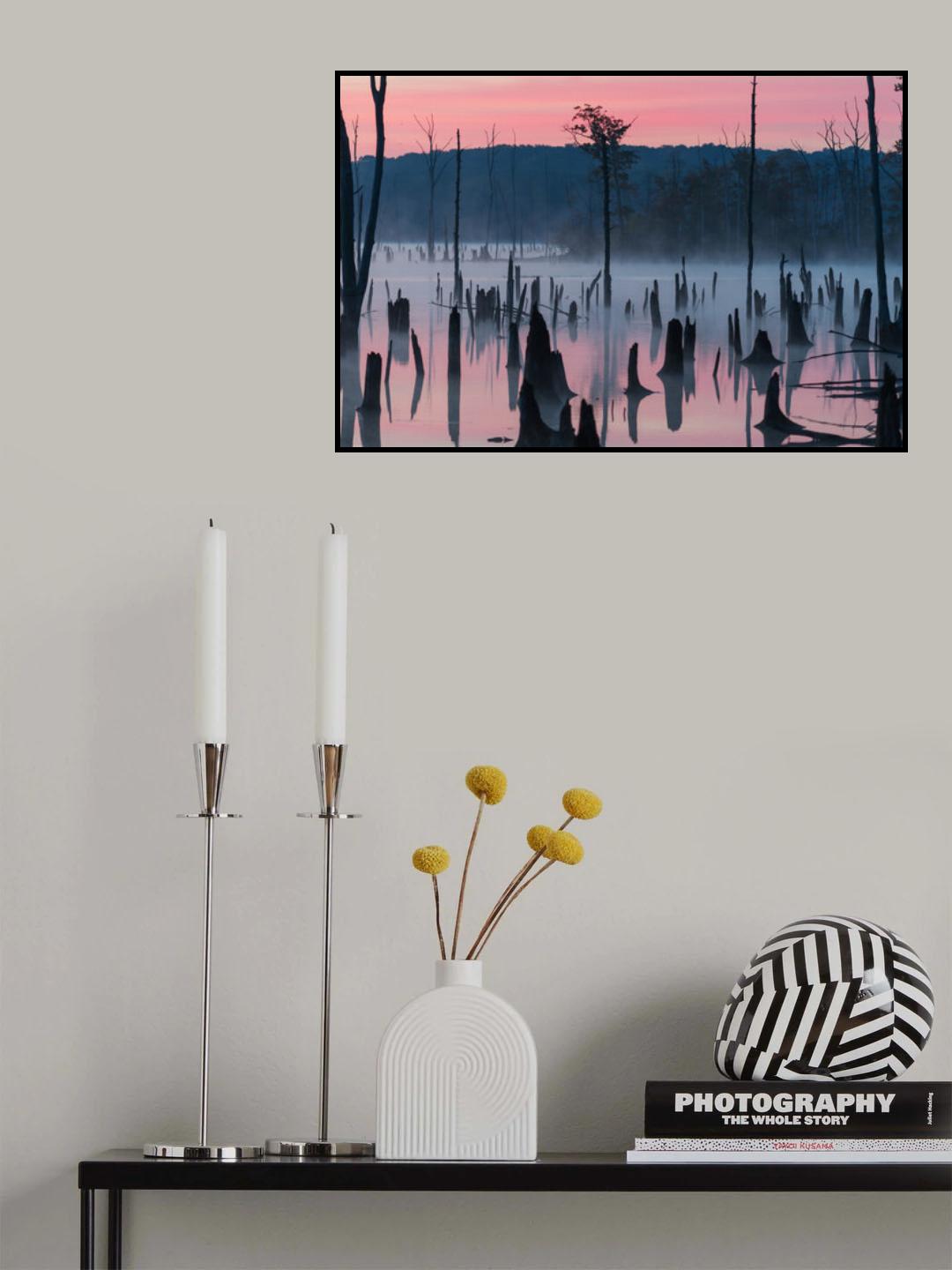 Lake @ Morning #2 Poster och Canvastavla