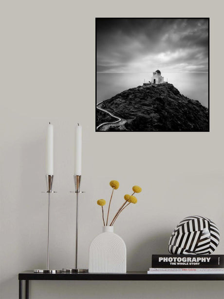 Church of the Seven Martyrs, Sifnos Poster och Canvastavla
