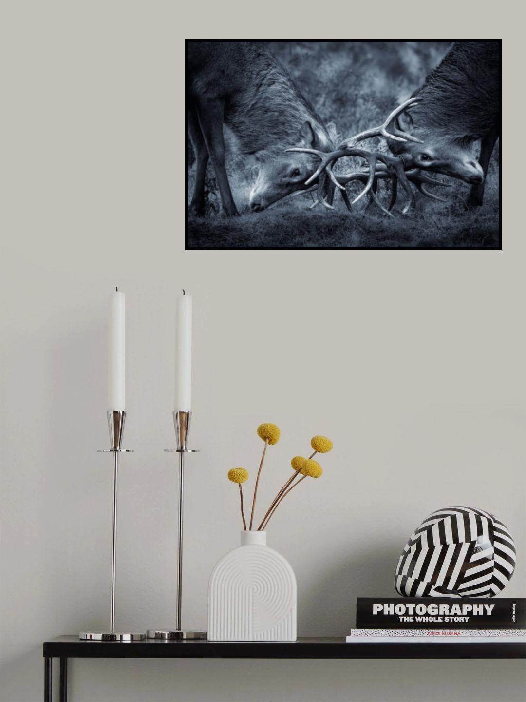 Battle Poster och Canvastavla