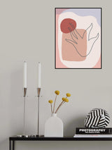 Boho Plant Poster och Canvastavla