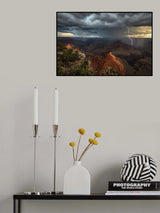 Mohave Point Thunderstorm Poster och Canvastavla