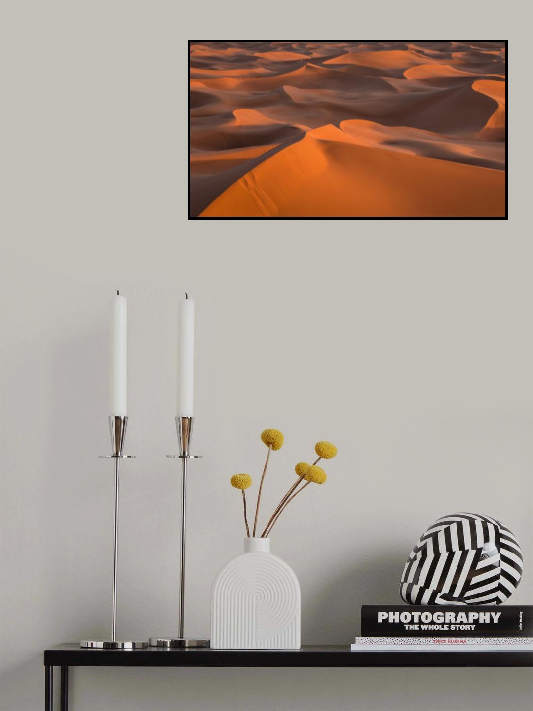 Dunes of the desert Poster och Canvastavla