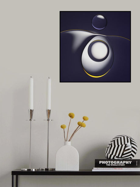 Oil and Water LD75C Poster och Canvastavla