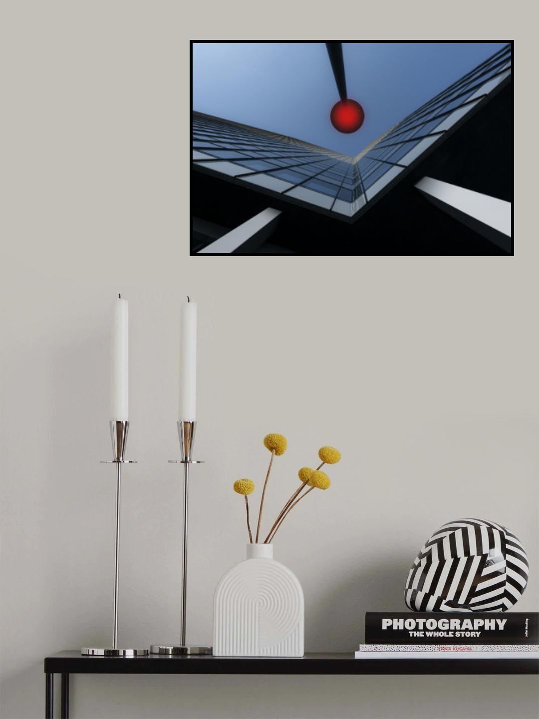 red dot Poster och Canvastavla