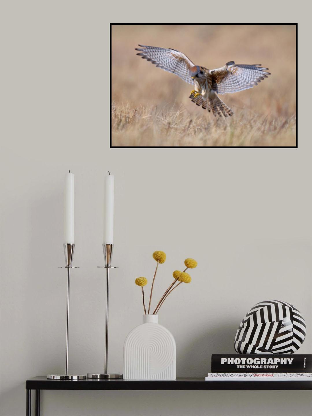 The Hunter's Flight Poster och Canvastavla