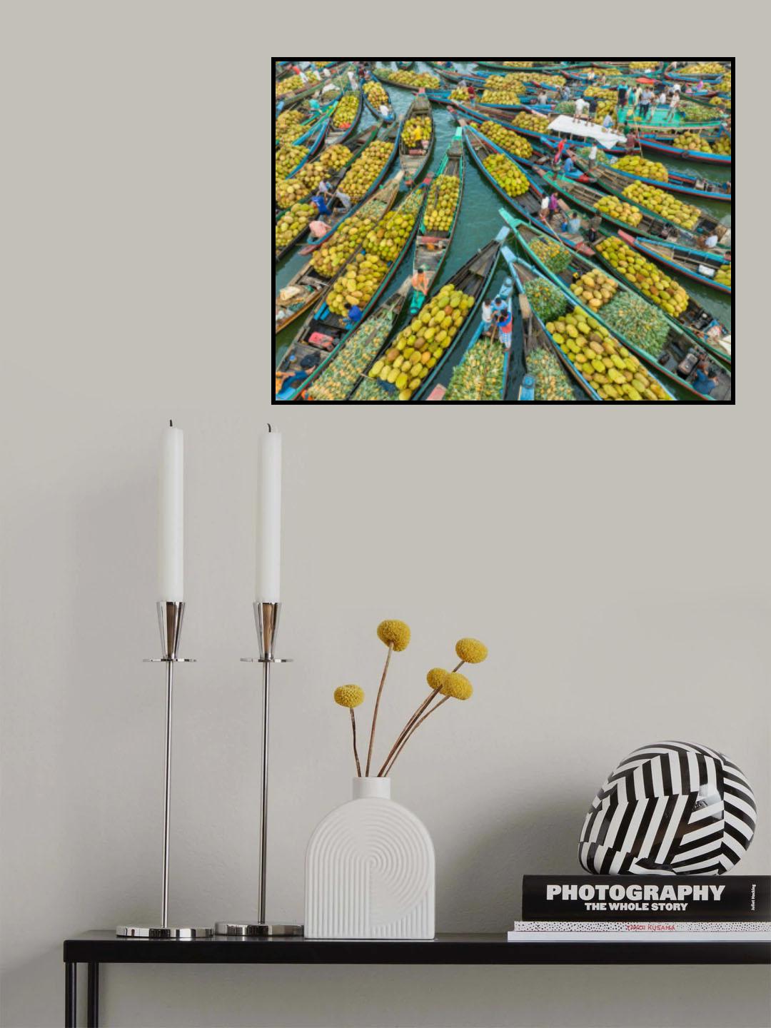 Fruits market Poster och Canvastavla