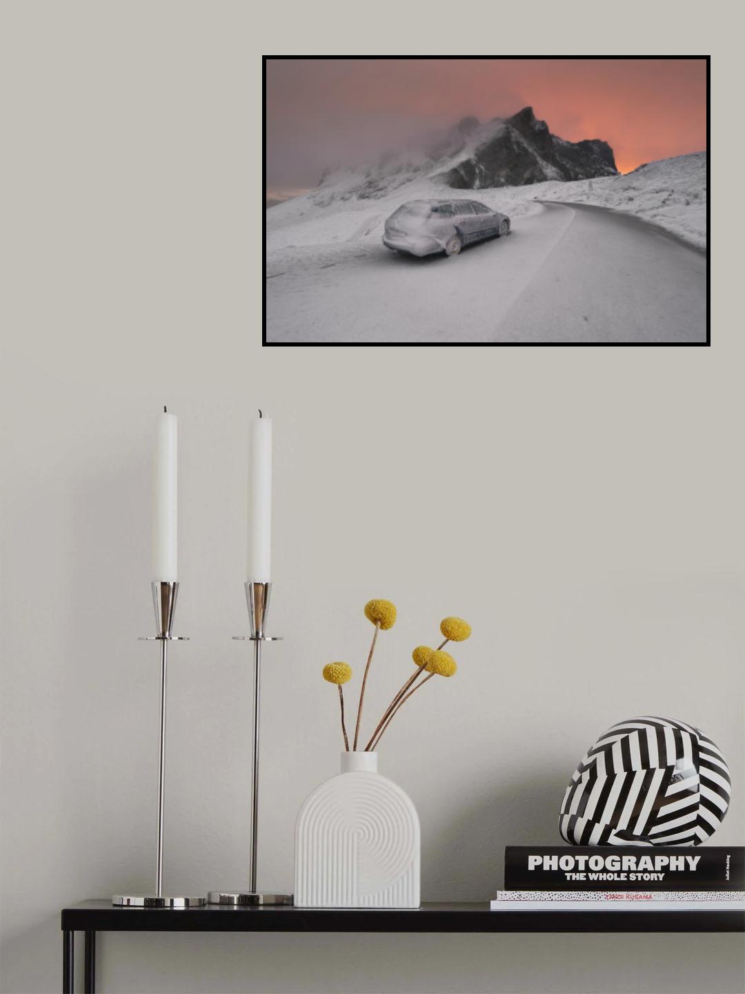 First Snow Poster och Canvastavla