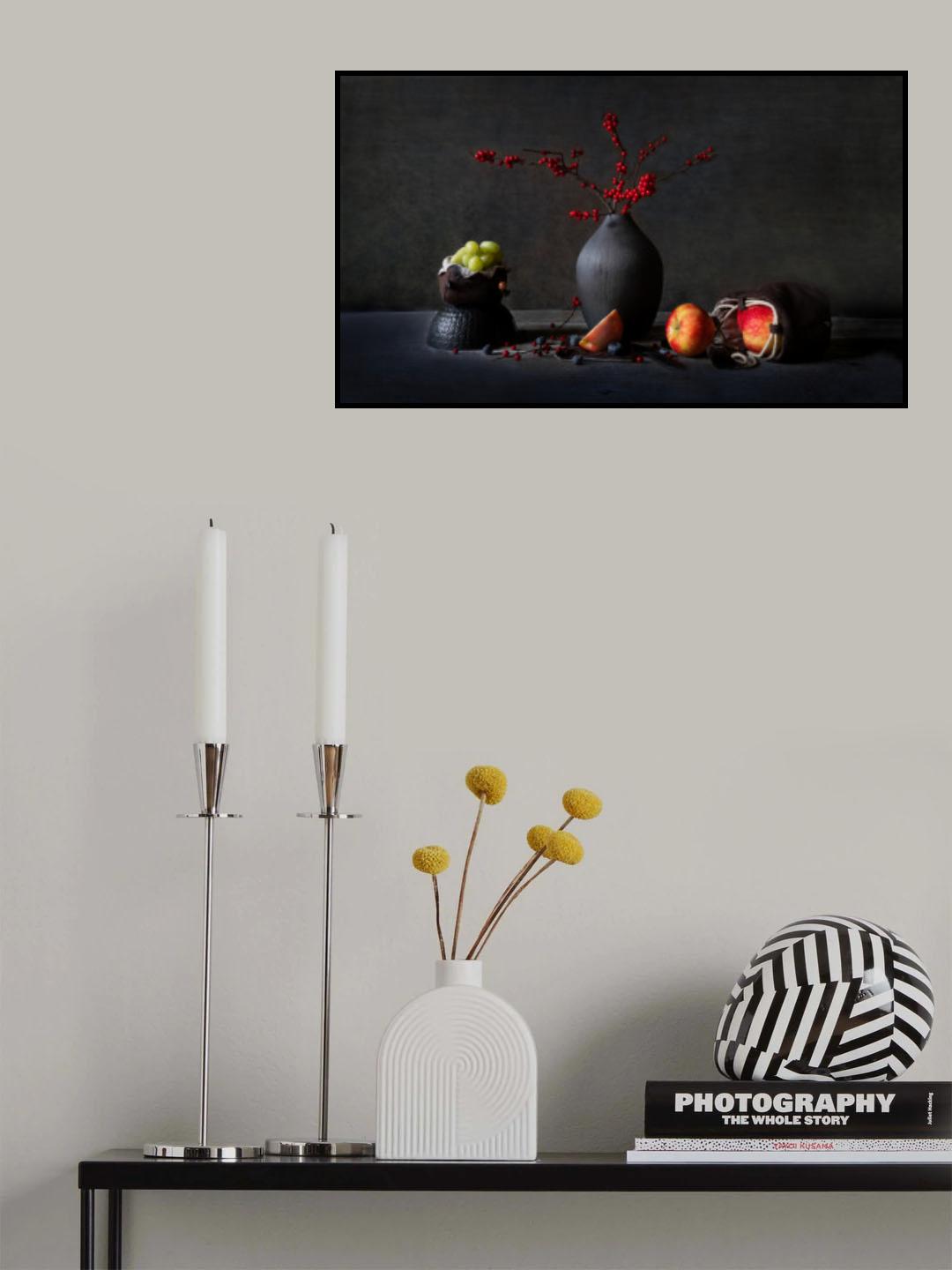 The Red Poster och Canvastavla