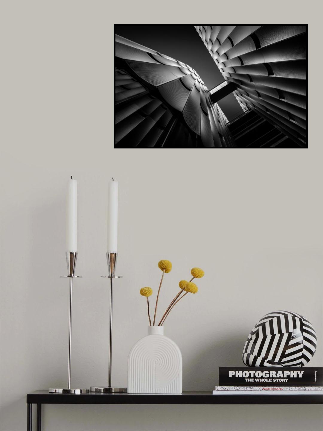 Black waves Poster och Canvastavla
