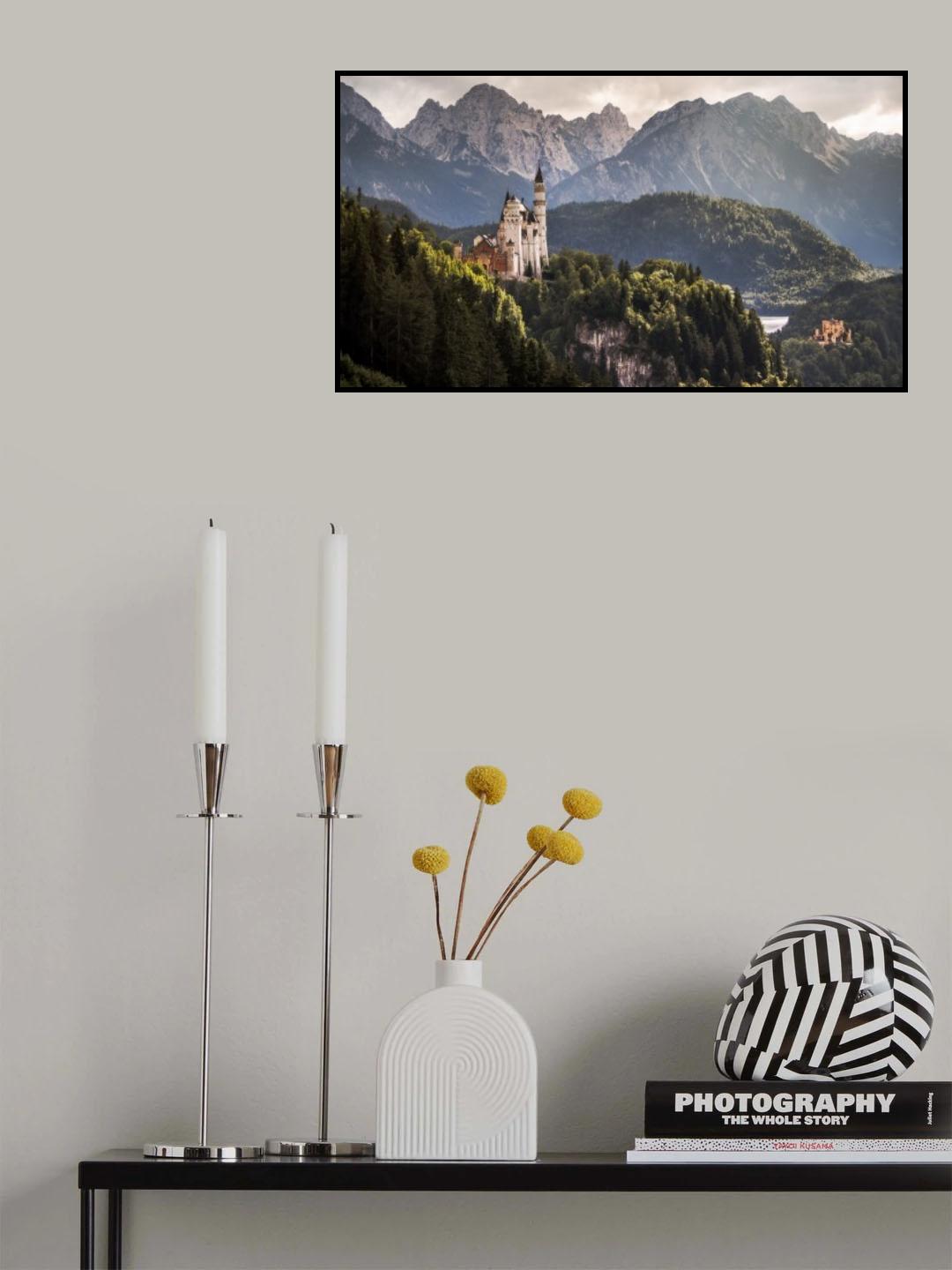 The Two Castles Poster och Canvastavla