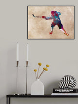 Hockey Sport Art 3 Poster och Canvastavla