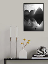 Fisherman at sunrise Poster och Canvastavla