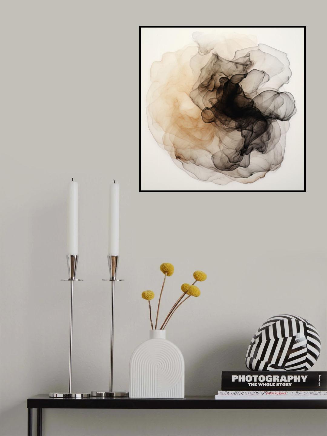 Dreamy Ink Poster och Canvastavla