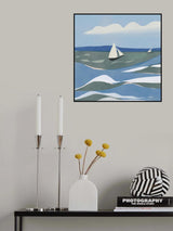 Rough Sea Poster och Canvastavla