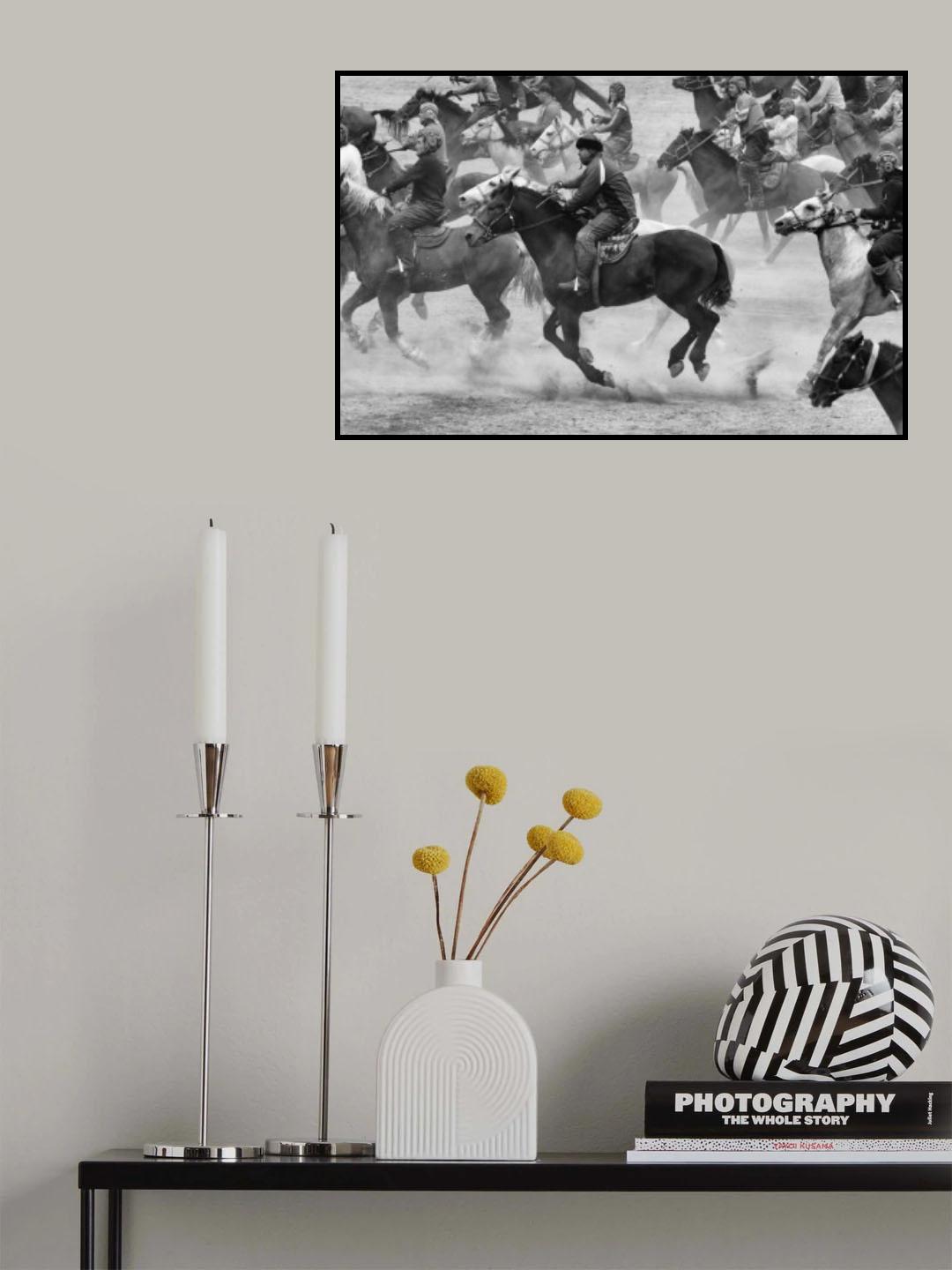 Buzkashi 5857 Poster och Canvastavla