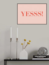 Yesss! Poster och Canvastavla