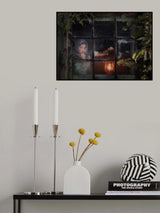 At the window Poster och Canvastavla