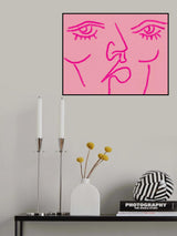 Sea Pink.png Poster och Canvastavla