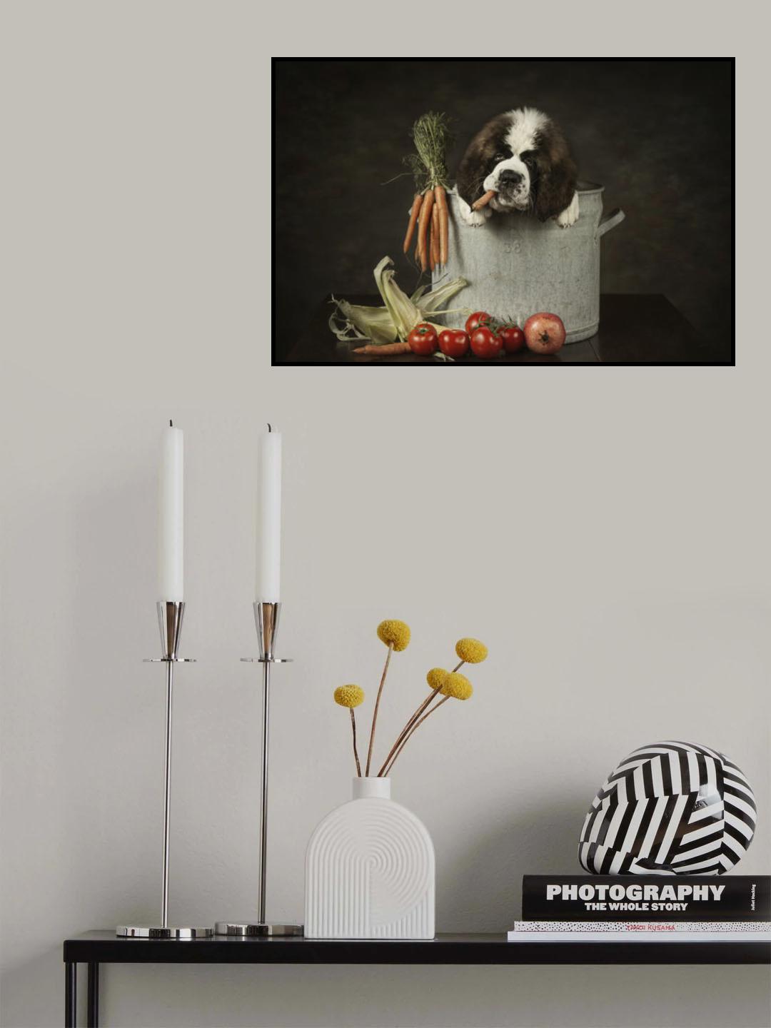 Puppy love Poster och Canvastavla
