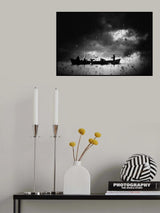 THE END OF THE FISHING DAY Poster och Canvastavla