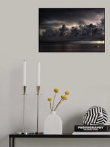 Storm over the mediterranean sea Poster och Canvastavla