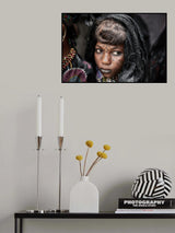 Djapto girl Poster och Canvastavla