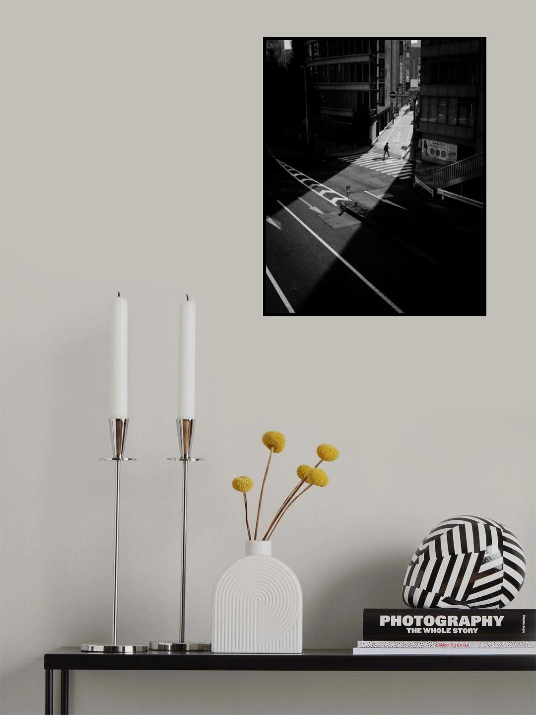 Light beam Poster och Canvastavla
