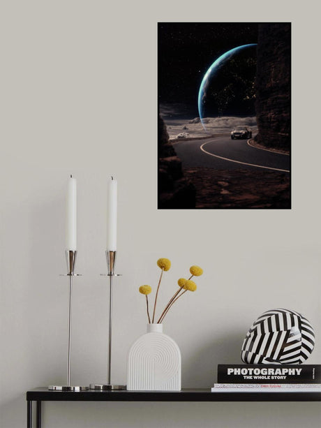 Driving Space Poster och Canvastavla