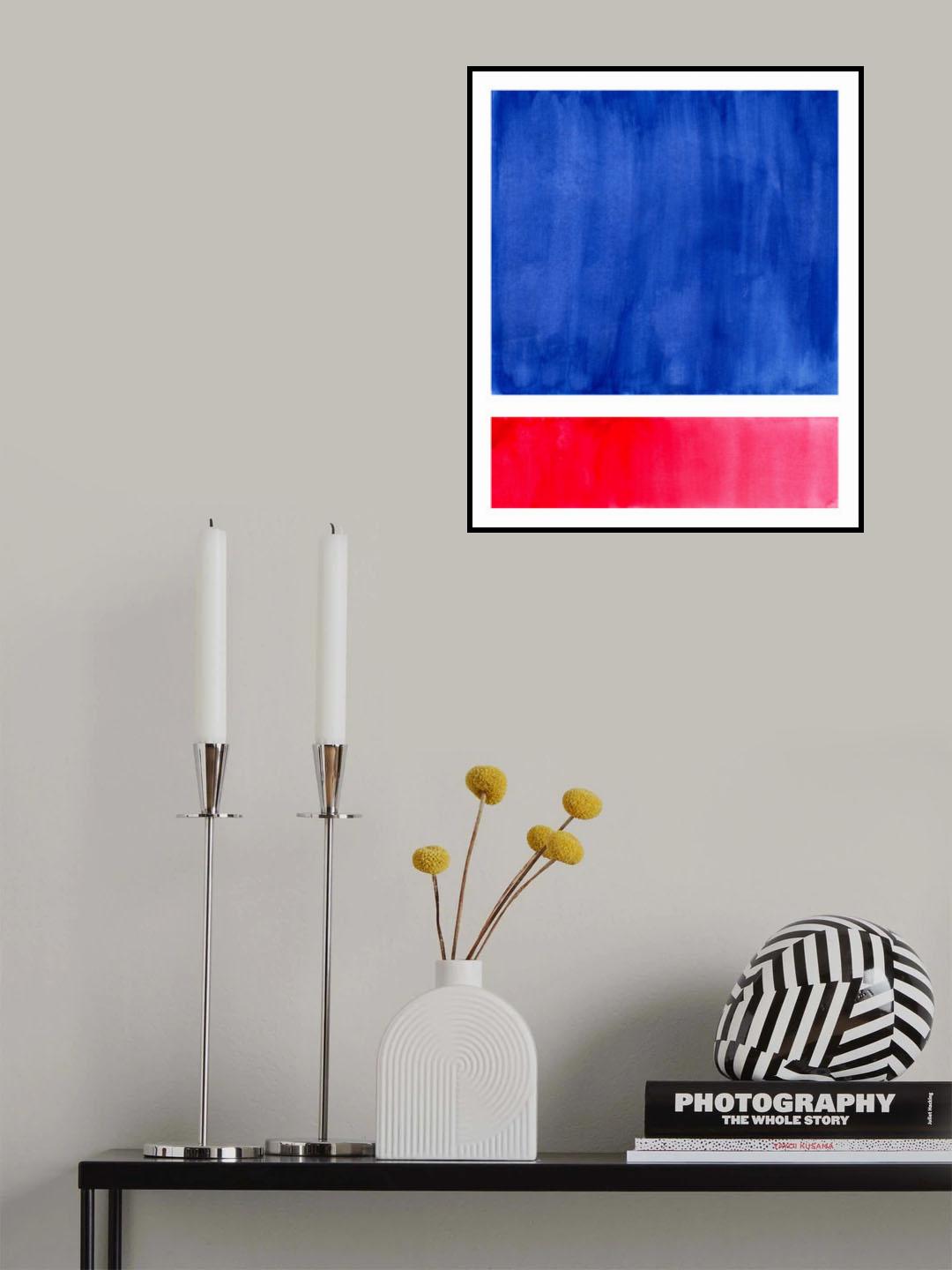 Colourfield 6 Poster och Canvastavla