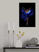Blue Flower Poster och Canvastavla