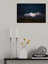 Farmhouse  in val d'Orcia Poster och Canvastavla