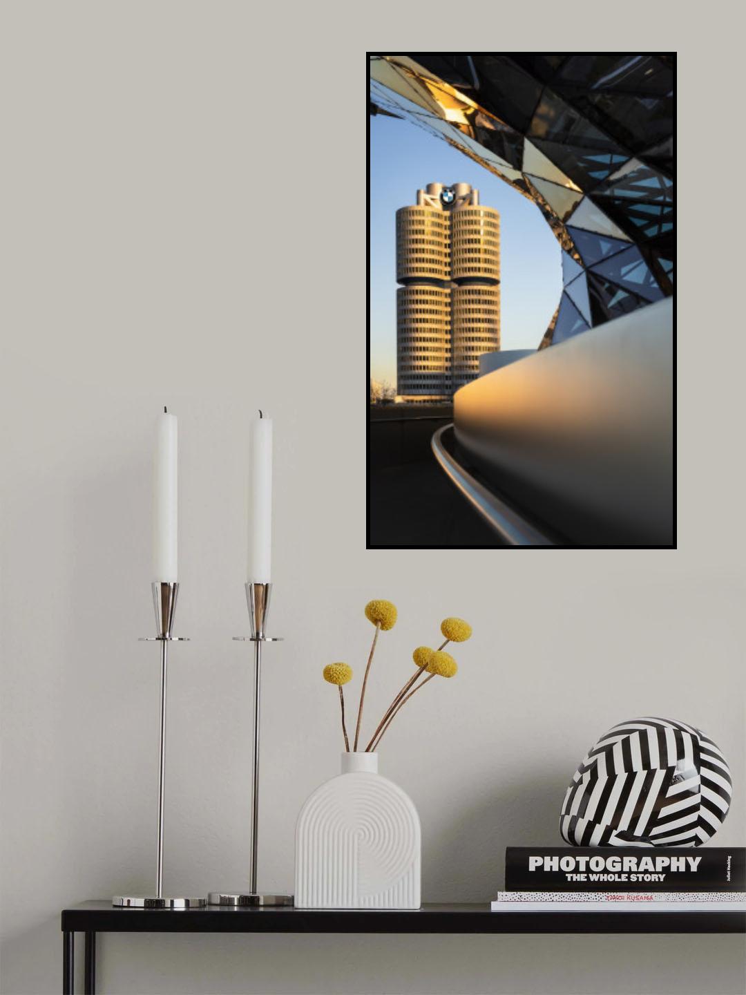BMW Poster och Canvastavla