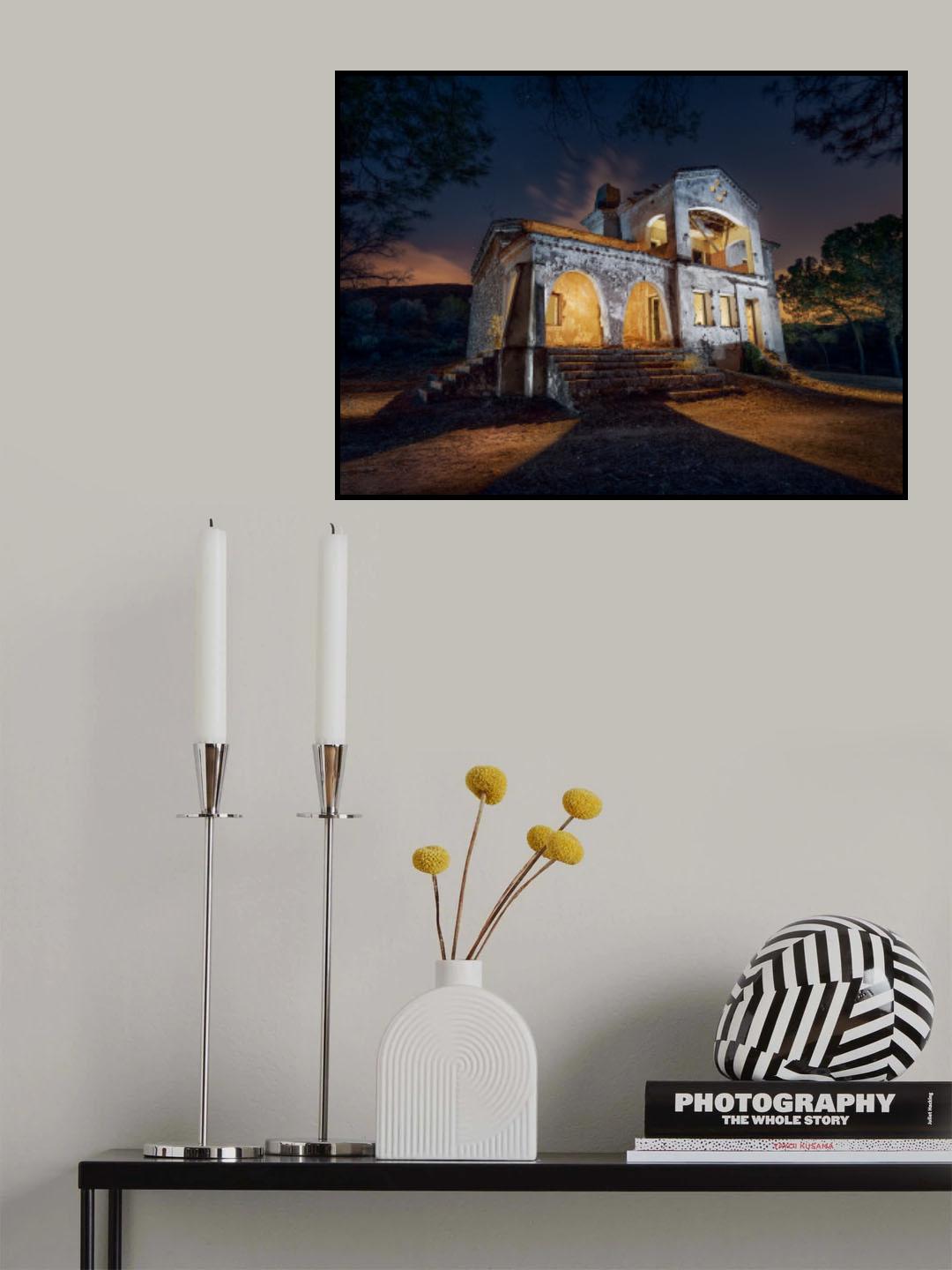 A house in the outskirts Poster och Canvastavla