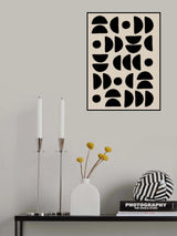 Geometric Pattern Artwork Poster och Canvastavla