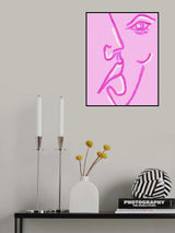 Her .png Poster och Canvastavla