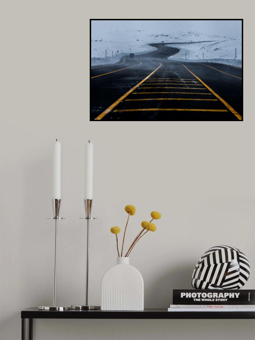 On The road Poster och Canvastavla
