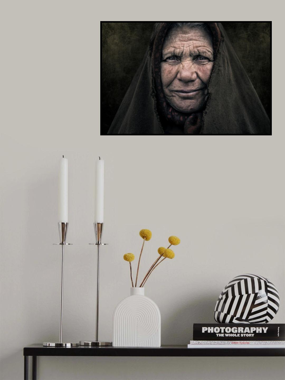 A face! A life story! 5 Poster och Canvastavla