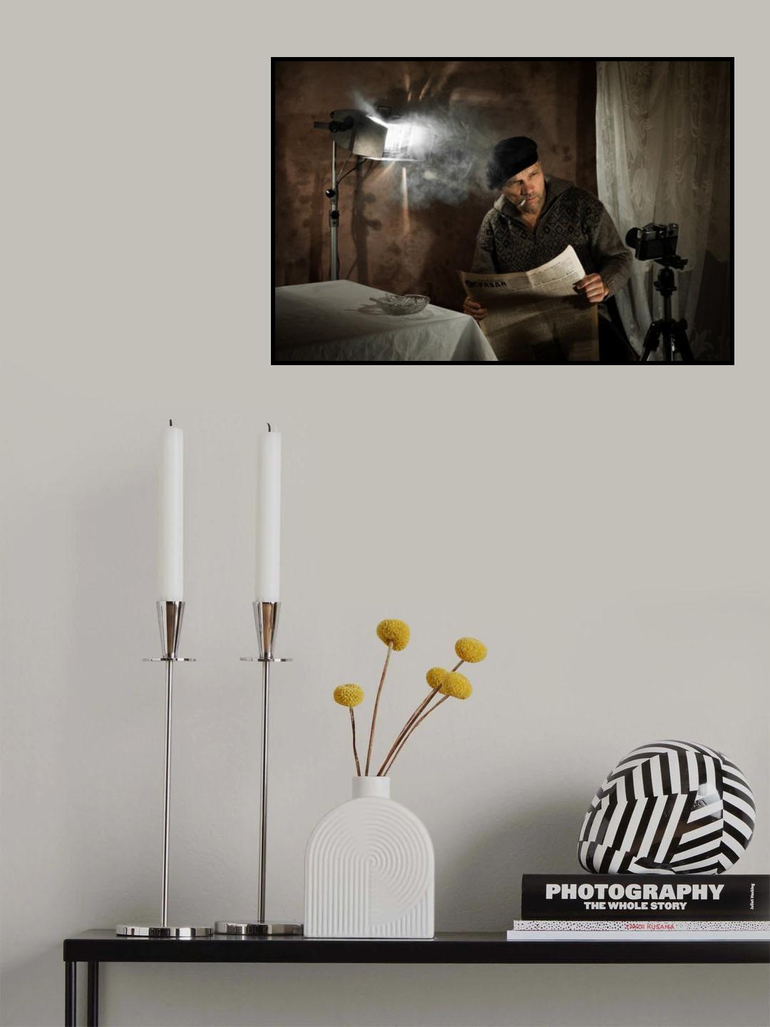Creating a portrait Poster och Canvastavla