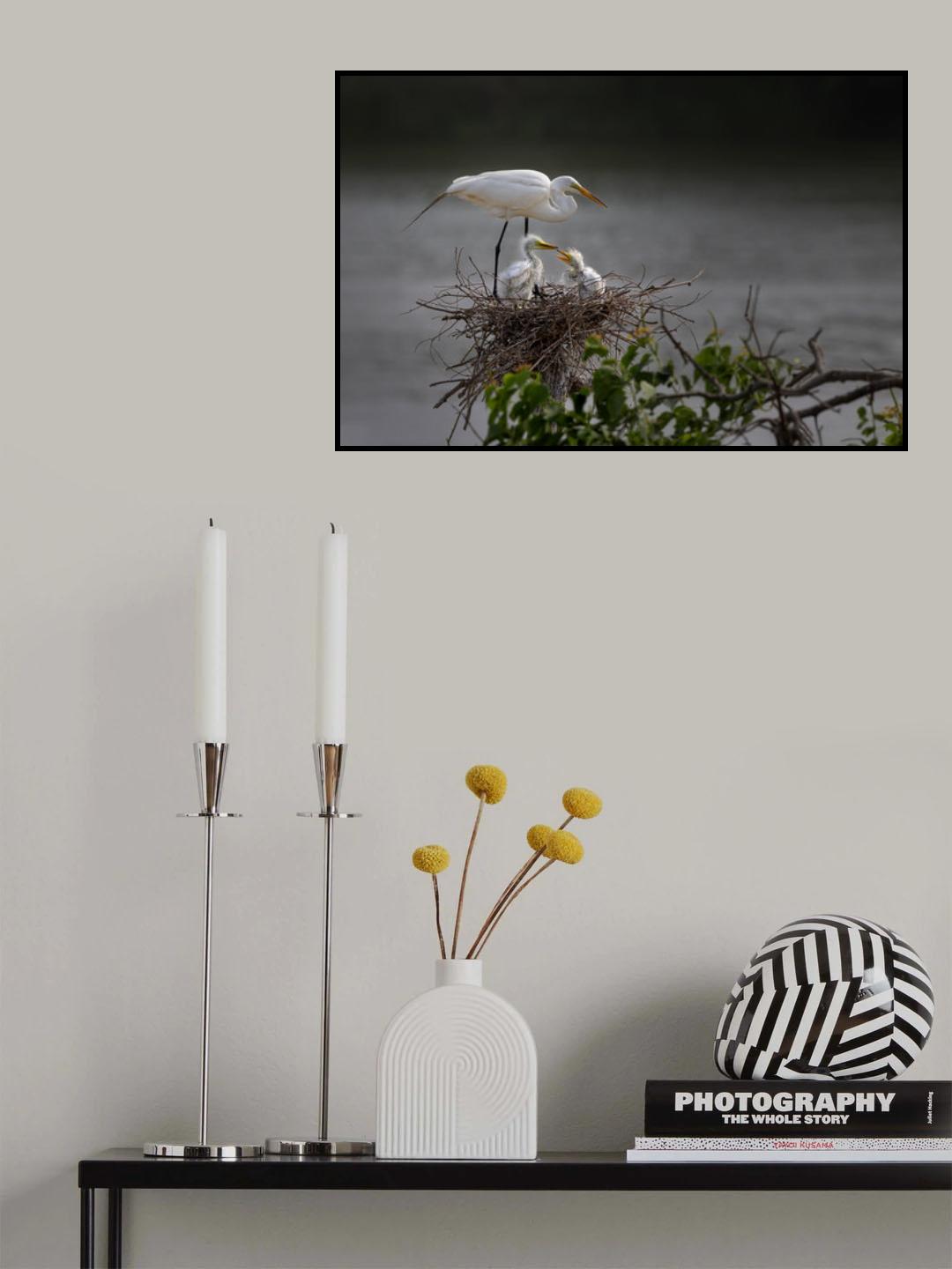 Mom and twins Poster och Canvastavla
