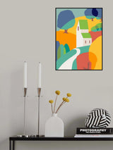 Hill Road Cottage Poster och Canvastavla