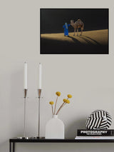 one afternoon in the dessert Poster och Canvastavla