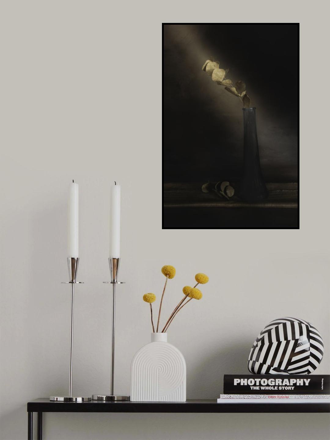 Partially Lighted Poster och Canvastavla
