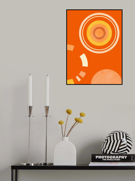 Spring Mid Rhapsody Orange 4 Poster och Canvastavla