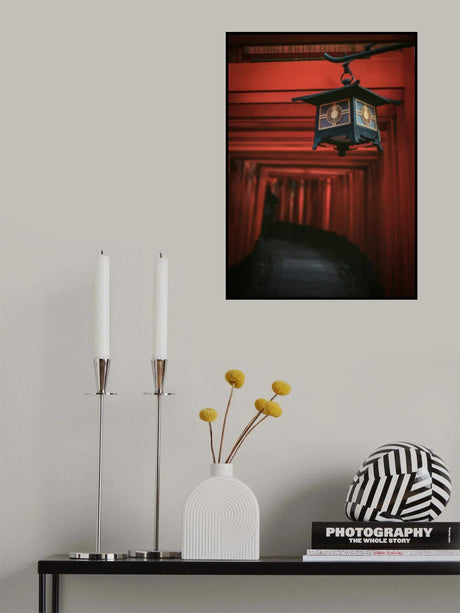 Golden Lantern Poster och Canvastavla