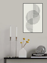 Minimal Circle Series #1 Poster och Canvastavla