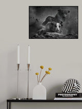 Running dogs I Poster och Canvastavla