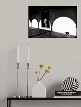 Meeting in the cloister Poster och Canvastavla