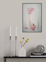 Pink Gypsophila Poster och Canvastavla