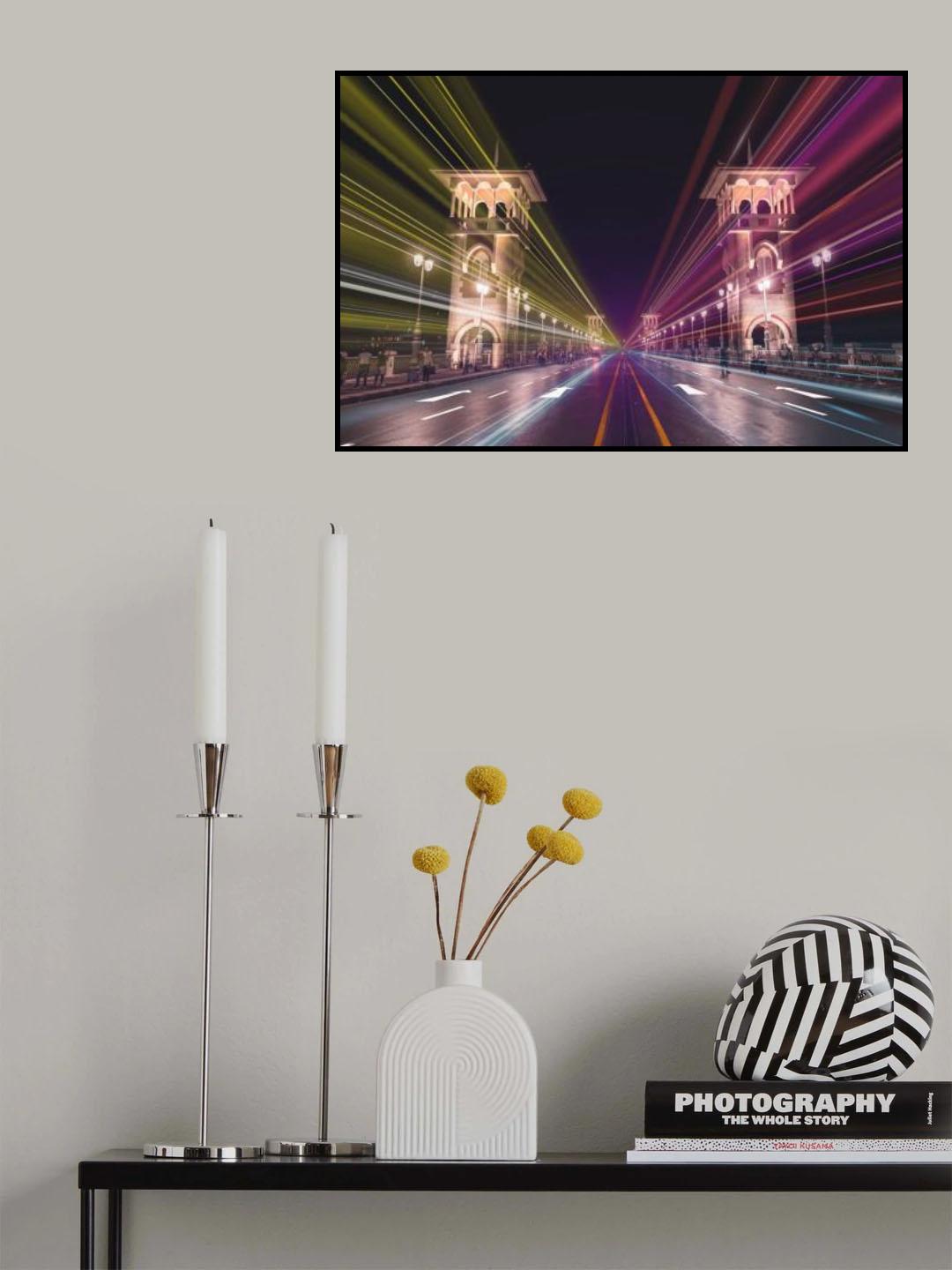 The path of light Poster och Canvastavla
